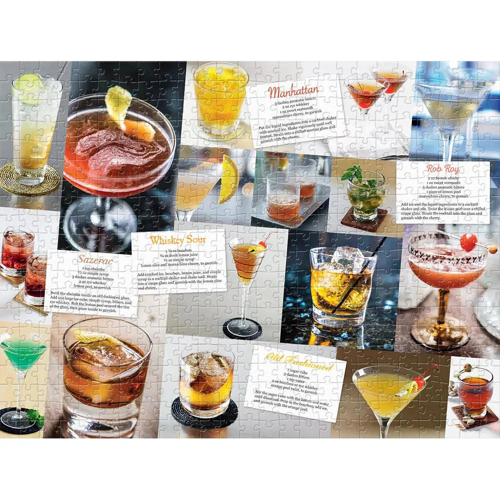 Whiskey Lovers 500 Piece Jigsaw Puzzle Parragon (ONLINE ORDER ONLY)