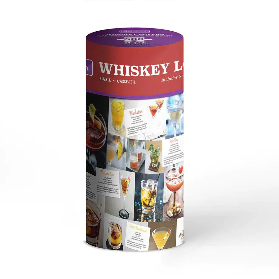 Whiskey Lovers 500 Piece Jigsaw Puzzle Parragon (ONLINE ORDER ONLY)