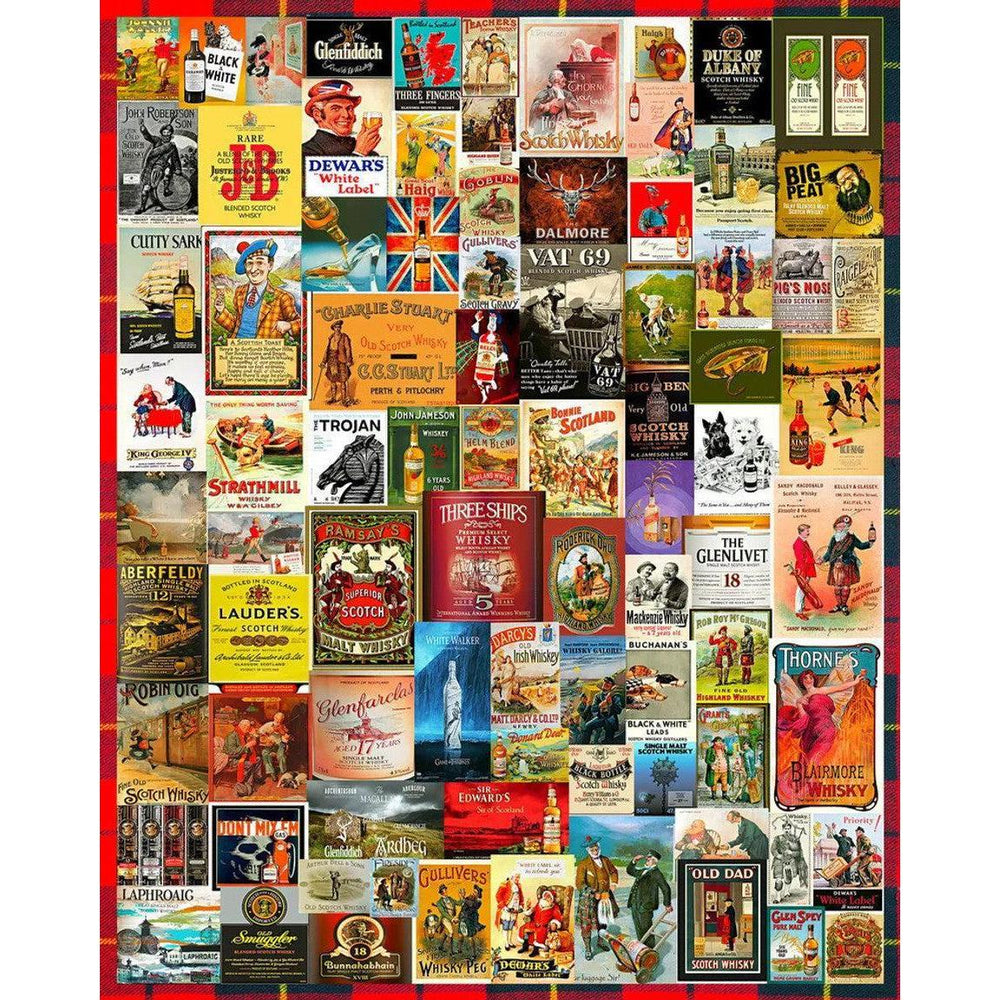 Whiskey & Scotch 1000 Piece Jigsaw Puzzle Springbok (ONLINE ORDER ONLY)