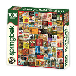 Whiskey & Scotch 1000 Piece Jigsaw Puzzle Springbok (ONLINE ORDER ONLY)