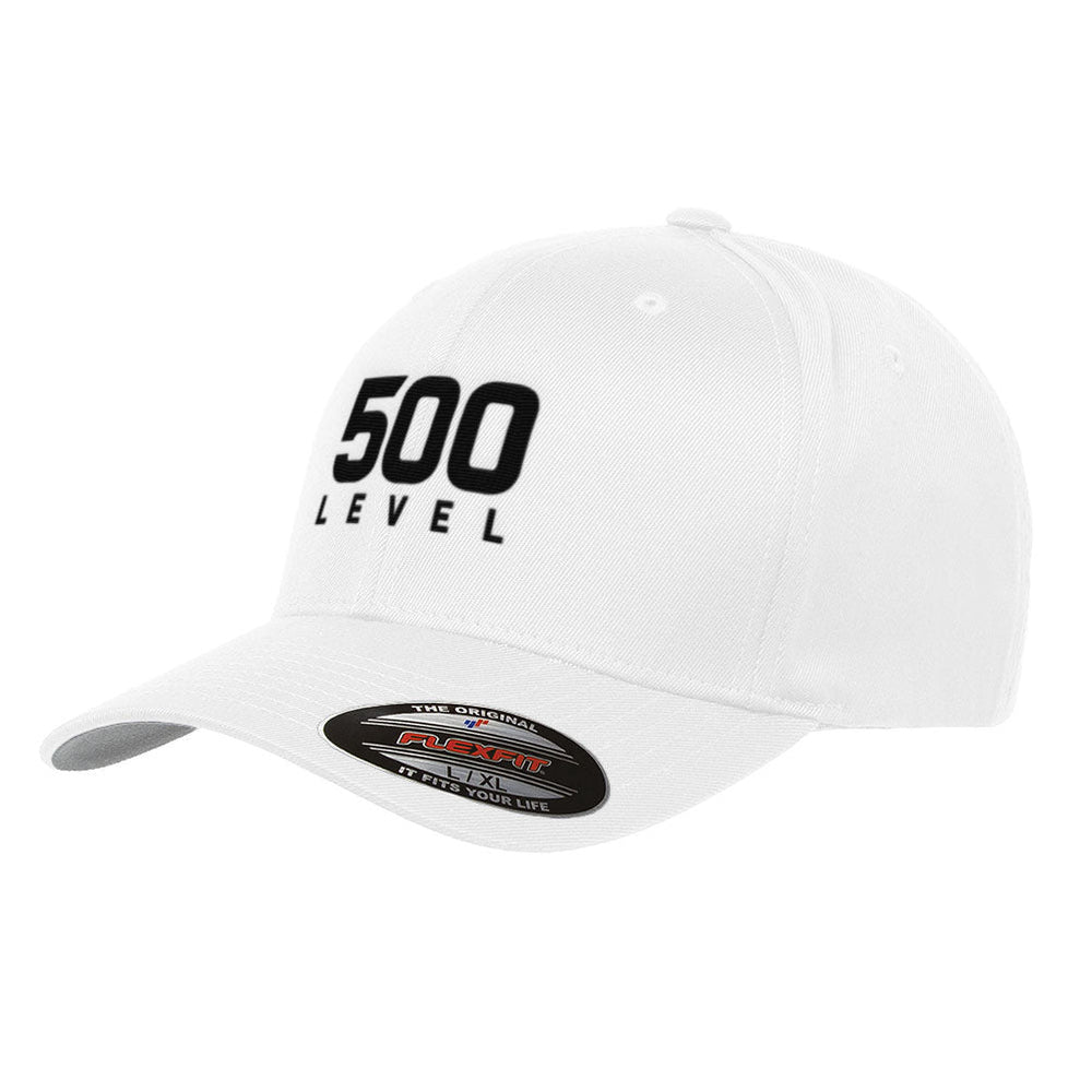 500 LEVEL Stacked Logo Black (ONLINE ORDER ONLY)