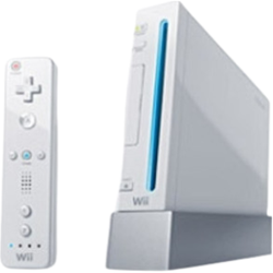 White Nintendo Wii System (GameCube Compatible) (Refurbished) (Online Order Only)