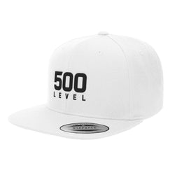 500 LEVEL Stacked Logo Black (ONLINE ORDER ONLY)