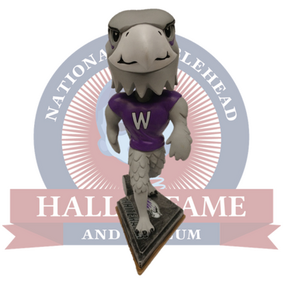 Whitewater Warhawks Willie the Warhawk Mascot Bobblehead (ONLINE ORDER ONLY)