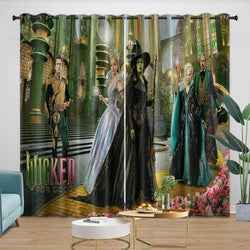 Wicked For Good Curtains Blackout Window Drapes Room Decoration (ONLINE ORDER ONLY)