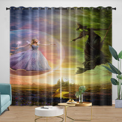 Wicked For Good Curtains Blackout Window Drapes Room Decoration (ONLINE ORDER ONLY)
