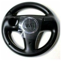 Wii Wheel - Wii (Black) (Online Order Only)