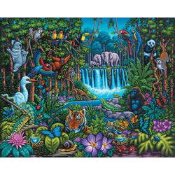 Wild Jungle 300 Piece Jigsaw Puzzle Dowdle (ONLINE ORDER ONLY)