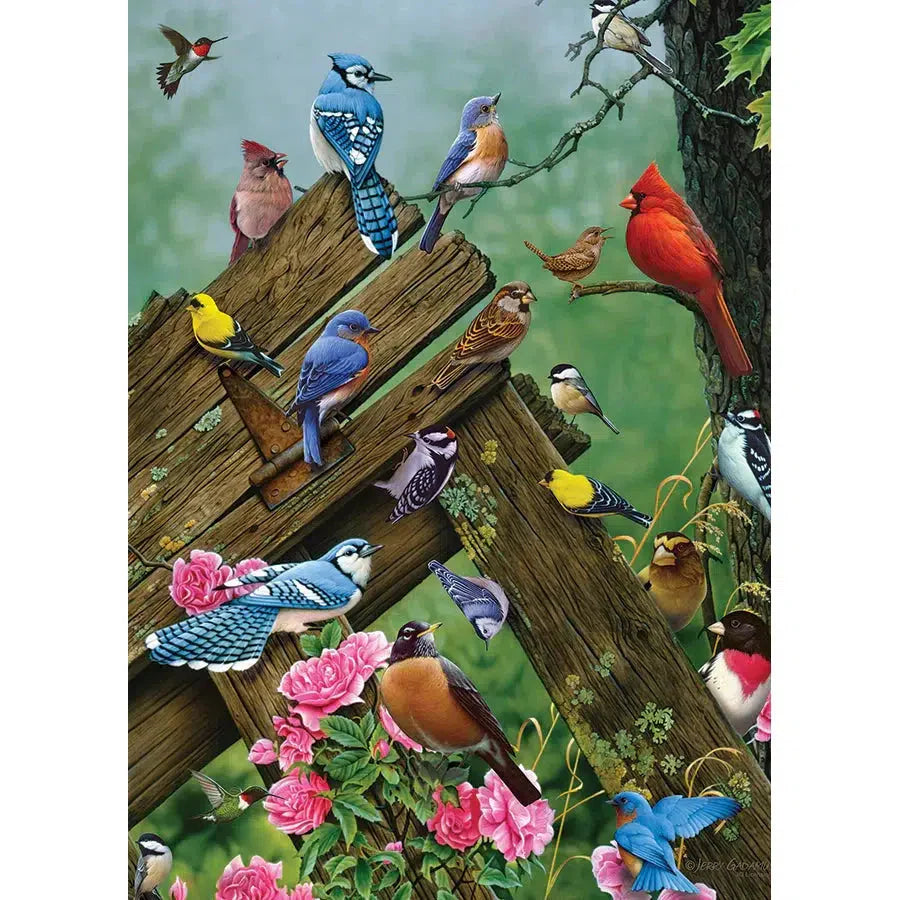 Wildbird Gathering 35 Piece Tray Jigsaw Puzzle Cobble Hill (ONLINE ORDER ONLY)