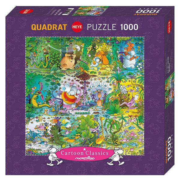 Wildlife Cartoon Classics 1000 Piece Jigsaw Puzzle Heye (ONLINE ORDER ONLY)