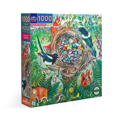 Wildlife Treasure 1000 Piece Jigsaw Puzzle eeBoo (ONLINE ORDER ONLY)