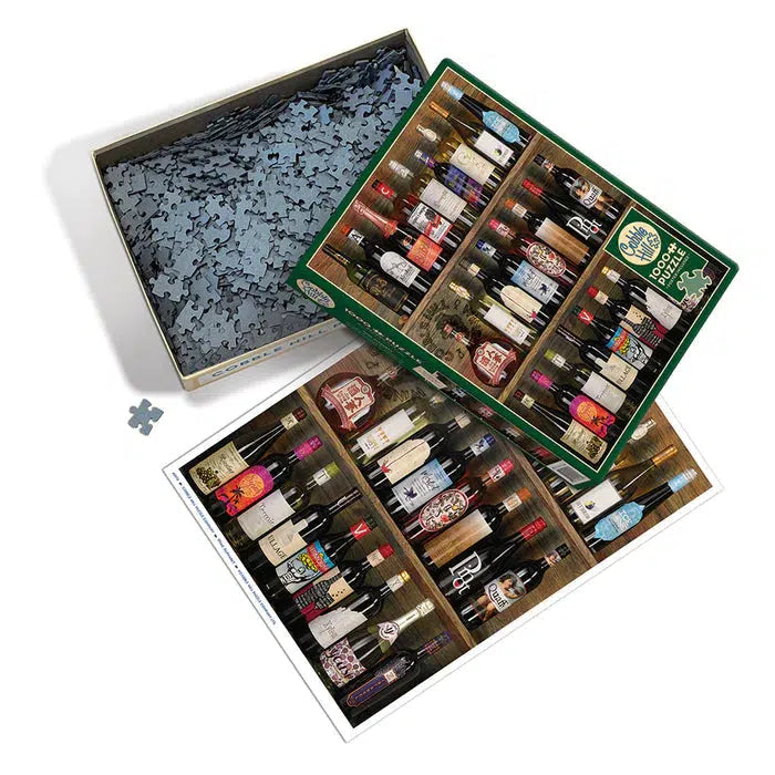 Wine Alphabet 1000 Piece Jigsaw Puzzle Cobble Hill (ONLINE ORDER ONLY)