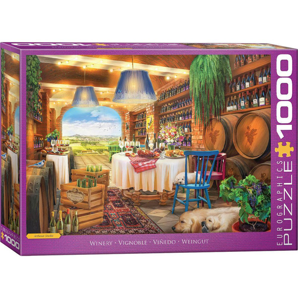 Winery 1000 Piece Jigsaw Puzzle Eurographics (ONLINE ORDER ONLY)