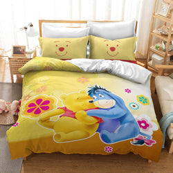 Winnie the pooh Pattern Bedding Set Quilt Cover Without Filler (Online Order Only)