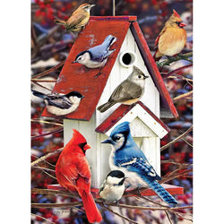 Winter Birdhouse 500 Piece Jigsaw Puzzle Cobble Hill (ONLINE ORDER ONLY)