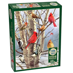 Winter Birds 1000 Piece Jigsaw Puzzle Cobble Hill (ONLINE ORDER ONLY)