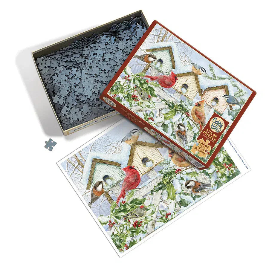 Winter Chorus 275 Large Piece Jigsaw Puzzle Cobble Hill (ONLINE ORDER ONLY)