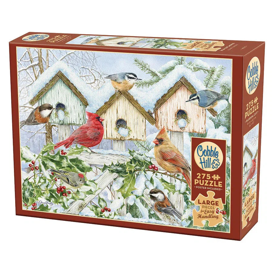 Winter Chorus 275 Large Piece Jigsaw Puzzle Cobble Hill (ONLINE ORDER ONLY)