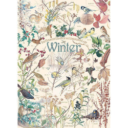 Winter Country Diary 1000 Piece Jigsaw Puzzle Cobble Hill (ONLINE ORDER ONLY)
