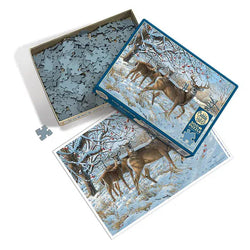 Winter Deer 500 Piece Jigsaw Puzzle Cobble Hill (ONLINE ORDER ONLY)