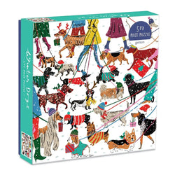Winter Dogs 500 Piece Jigsaw Puzzle Galison (ONLINE ORDER ONLY)