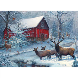 Winter Magic 1000 Piece Jigsaw Puzzle Cobble Hill (ONLINE ORDER ONLY)