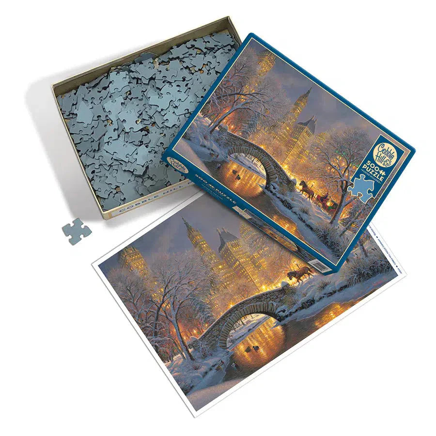 Winter in the Park 500 Piece Jigsaw Puzzle Cobble Hill (ONLINE ORDER ONLY)