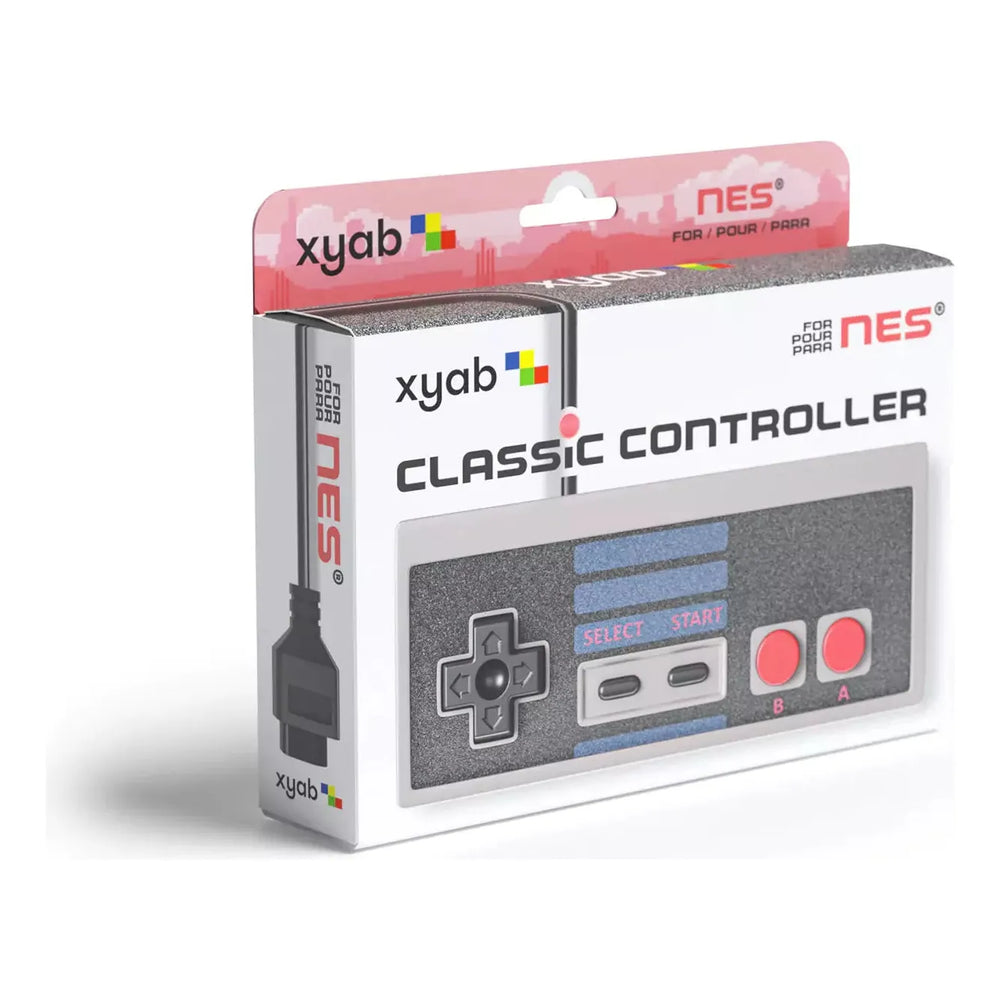 Wired Controller Compatible With NES (XYAB) (Online Order Only)