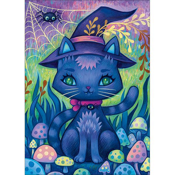 Witch Cat Dreaming 1000 Piece Jigsaw Puzzle Heye (ONLINE ORDER ONLY)