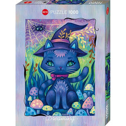 Witch Cat Dreaming 1000 Piece Jigsaw Puzzle Heye (ONLINE ORDER ONLY)