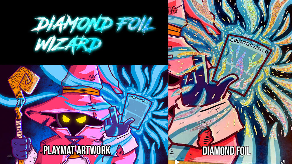DIAMOND FOIL Naughty Wizard PRE-ORDER (ONLINE ORDER ONLY)