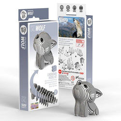 Wolf 3D Cardboard Model Kit Eugy (ONLINE ORDER ONLY)