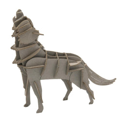 Wolf 3D Cardboard Model Kit Fridolin (ONLINE ORDER ONLY)