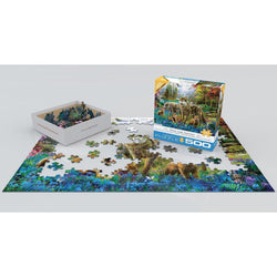 Wolf Lake Fantasy 500 Piece Jigsaw Puzzle Eurographics (ONLINE ORDER ONLY)