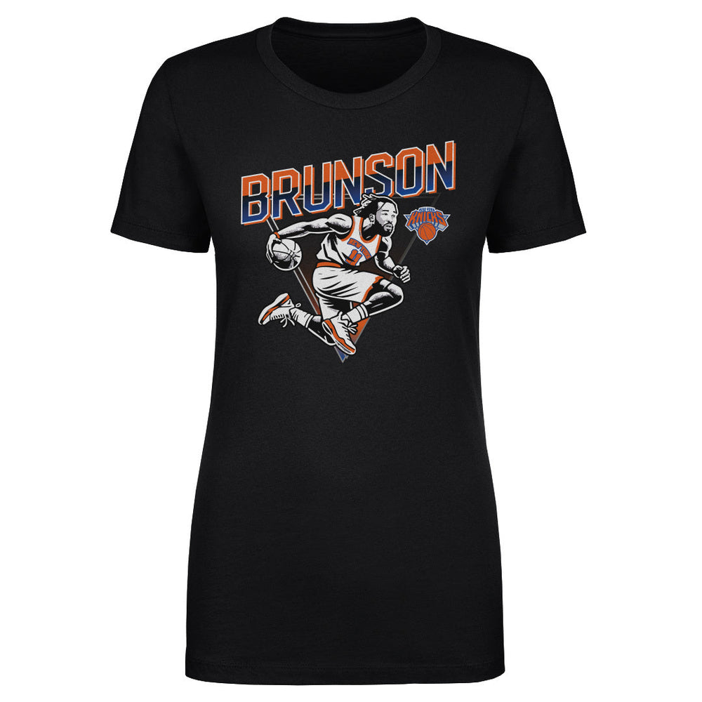 Jalen Brunson New York Knicks Triangle WHT