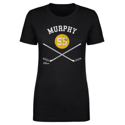 Larry Murphy Pittsburgh 55 Sticks WHT