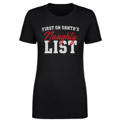 Christmas First On Santa's Naughty List WHT (ONLINE ORDER ONLY)