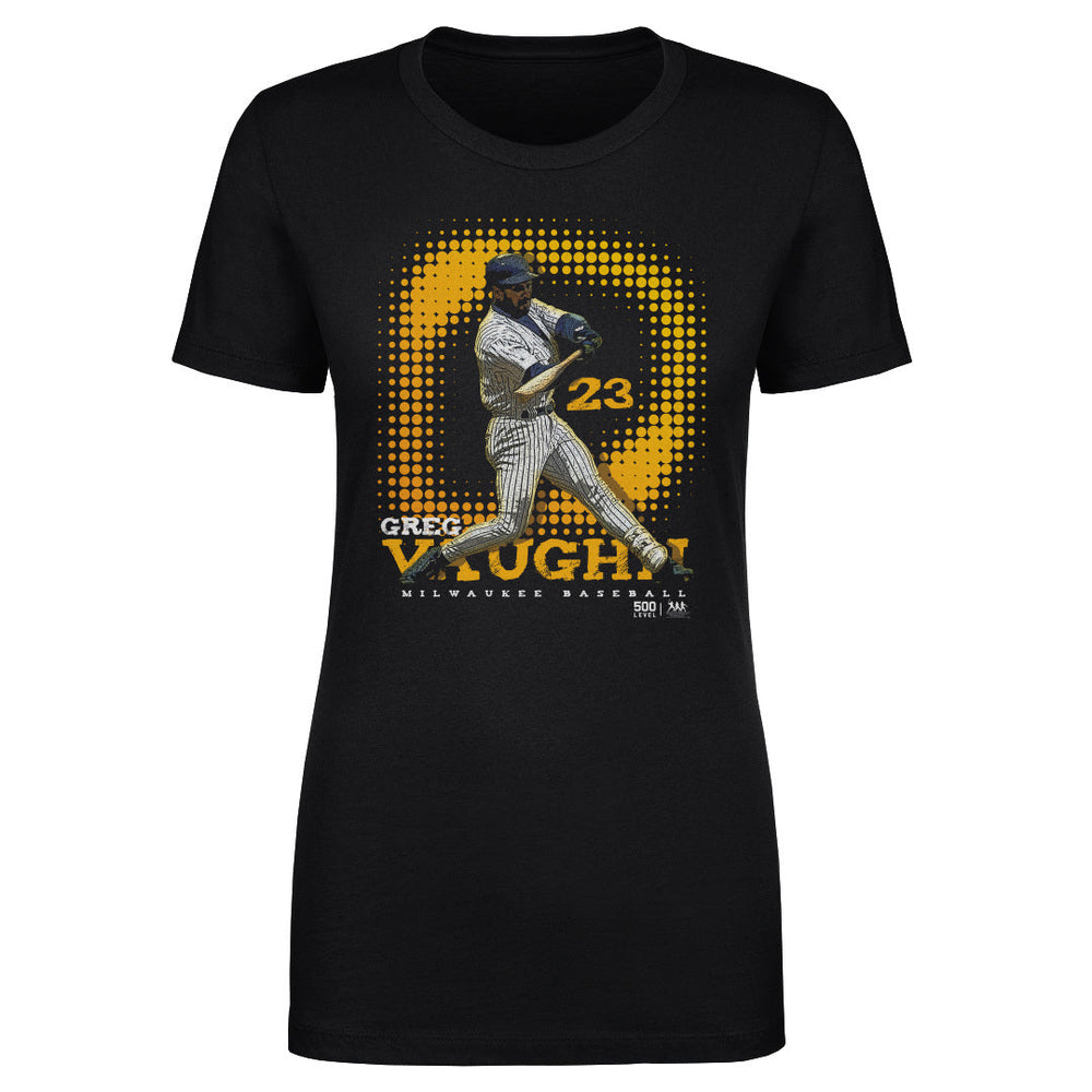 Greg Vaughn Milwaukee Player Name WHT (ONLINE ORDER ONLY)