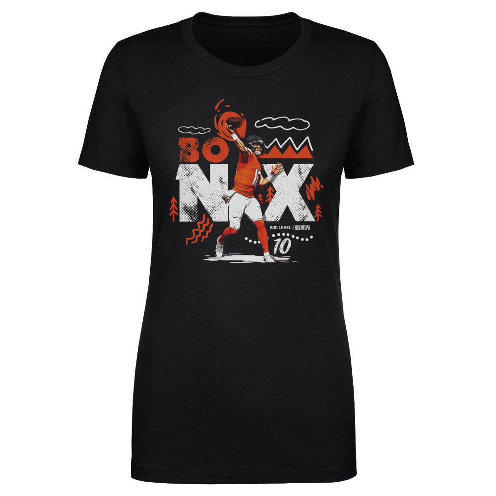 Bo Nix Denver Player Name WHT (ONLINE ORDER ONLY)