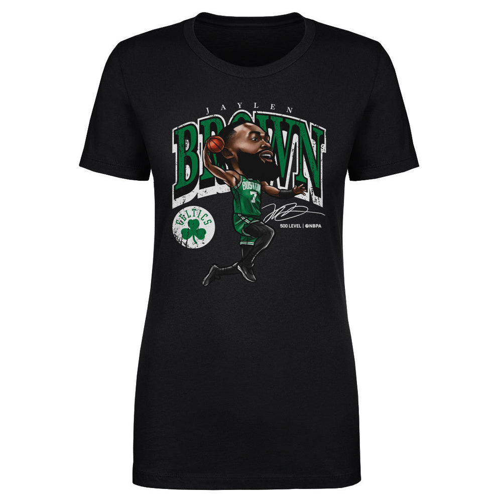 Jaylen Brown Boston Celtics Cartoon WHT (ONLINE ORDER ONLY)
