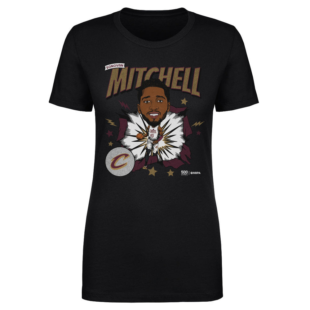 Donovan Mitchell Cleveland Cavaliers Caricature WHT (ONLINE ORDER ONLY)