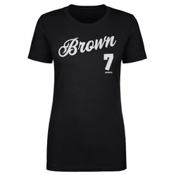 Jaylen Brown Boston Script WHT (ONLINE ORDER ONLY)