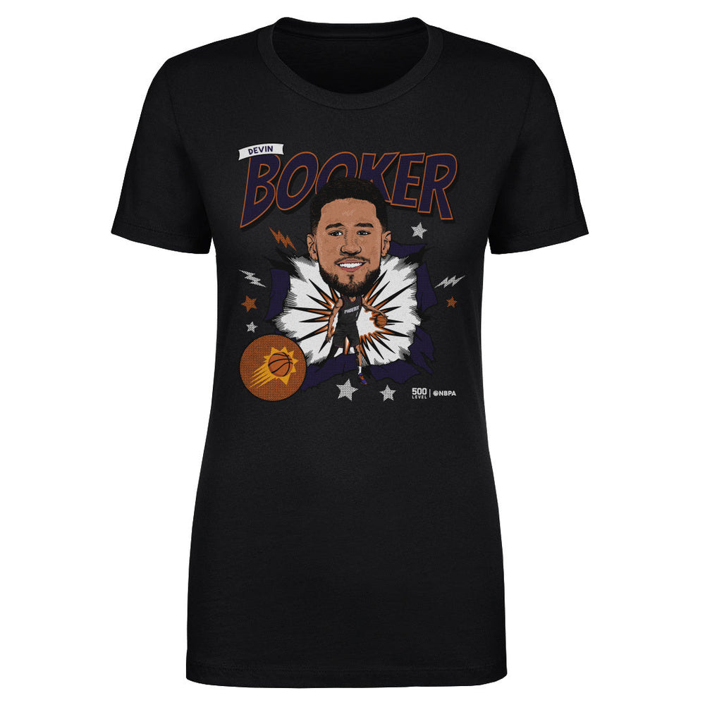 Devin Booker Phoenix Suns Caricature WHT (ONLINE ORDER ONLY)