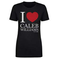 Caleb Williams Chicago I Love WHT (ONLINE ORDER ONLY)