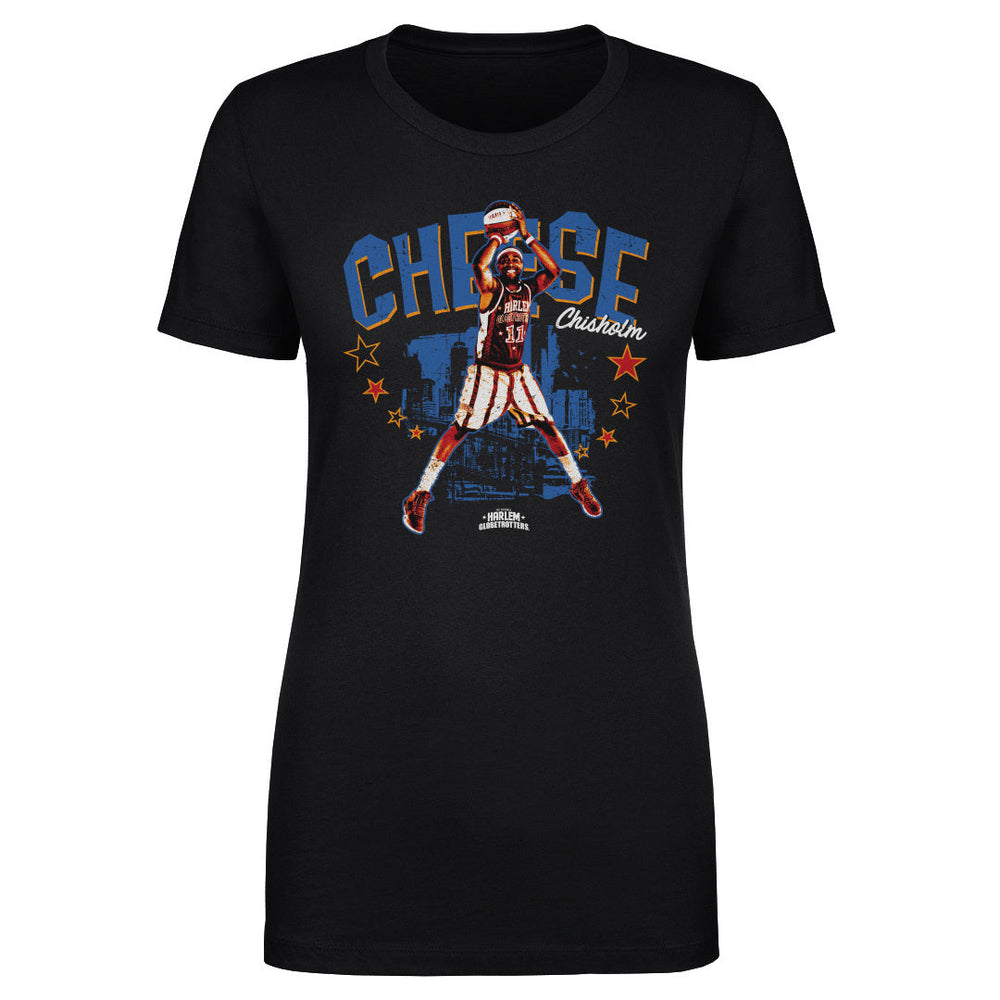 Cheese Chisholm Harlem Globtrotters Nickname WHT (ONLINE ORDER ONLY)