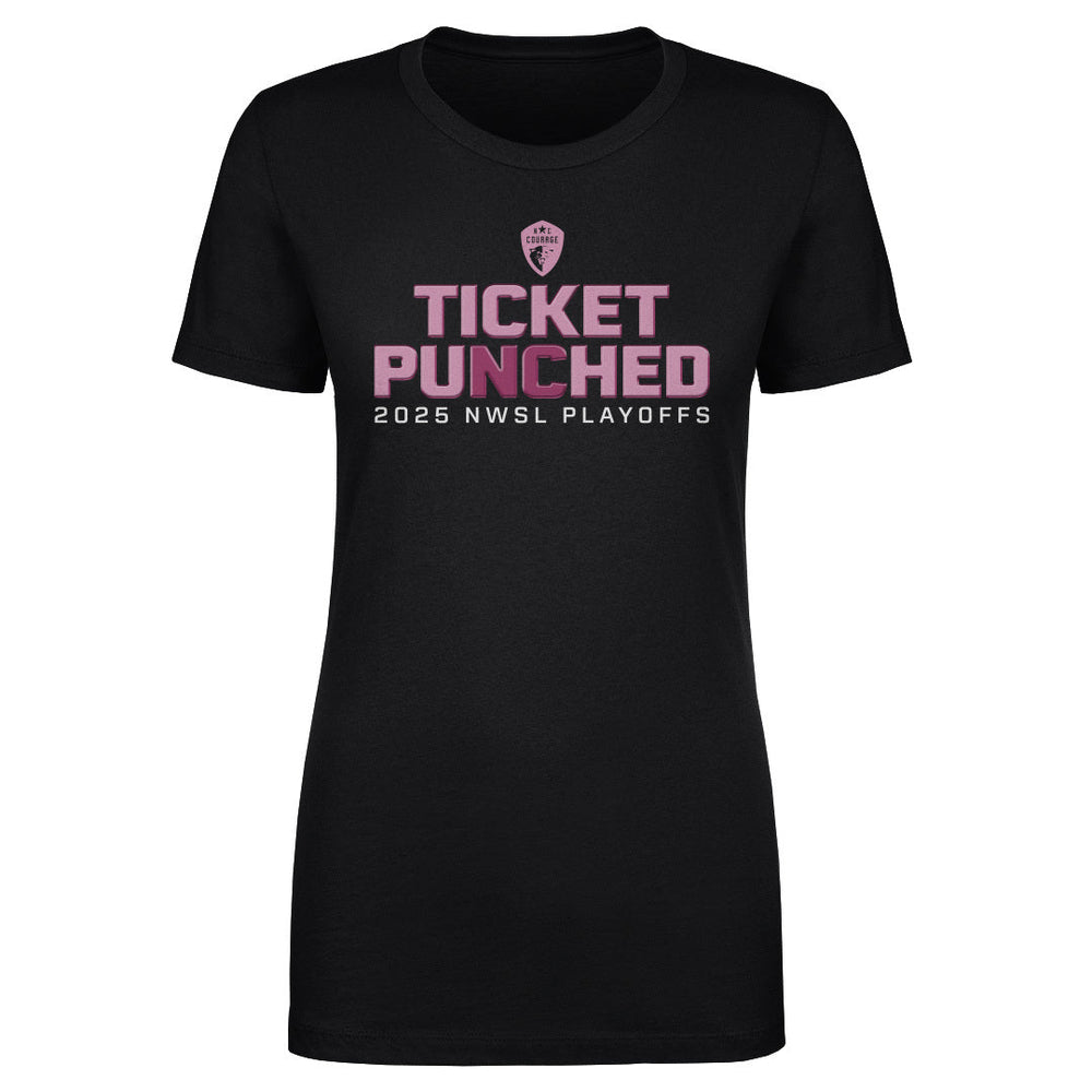 North Carolina Courage Ticket Punched 2025 WHT (ONLINE ORDER ONLY)