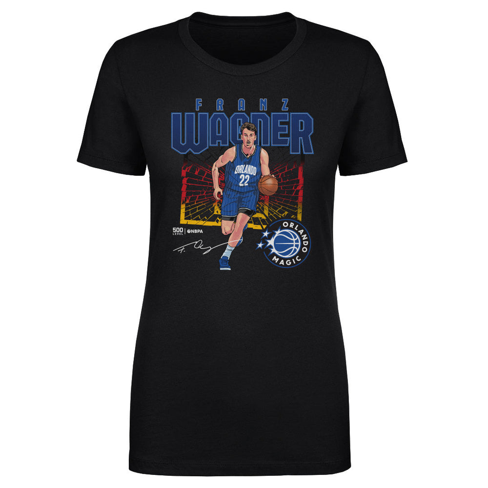 Franz Wagner Orlando Magic Shattered Flag WHT (ONLINE ORDER ONLY)
