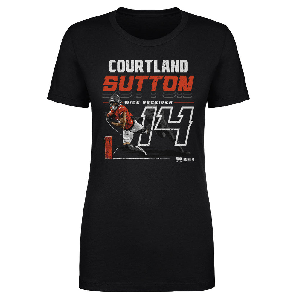Courtland Sutton Denver Player Name WHT (ONLINE ORDER ONLY)