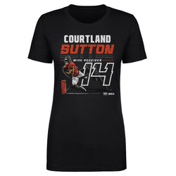 Courtland Sutton Denver Player Name WHT (ONLINE ORDER ONLY)