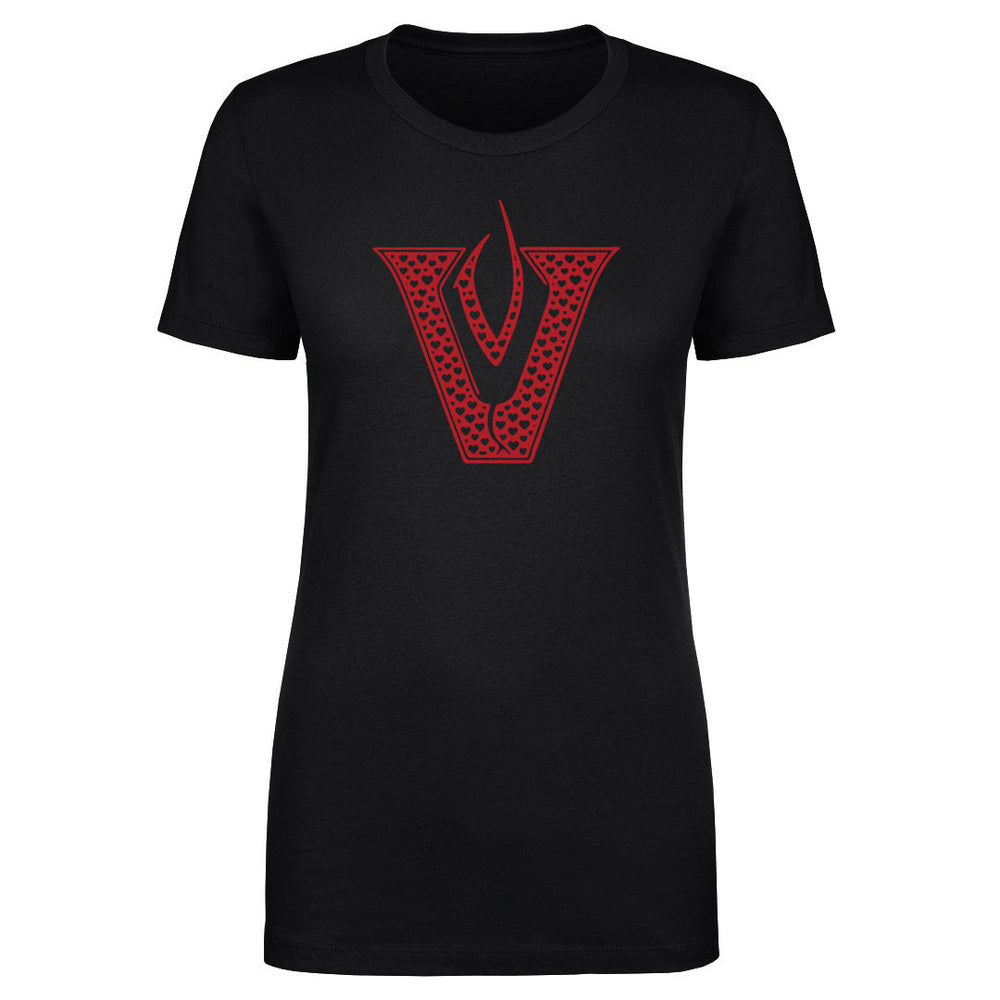 Vandegrift Crown Trio Valentines Heart Logo WHT (ONLINE ORDER ONLY)